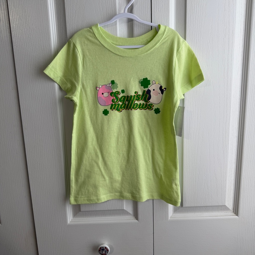 Squishmallows green‎ short sleeve tee size small